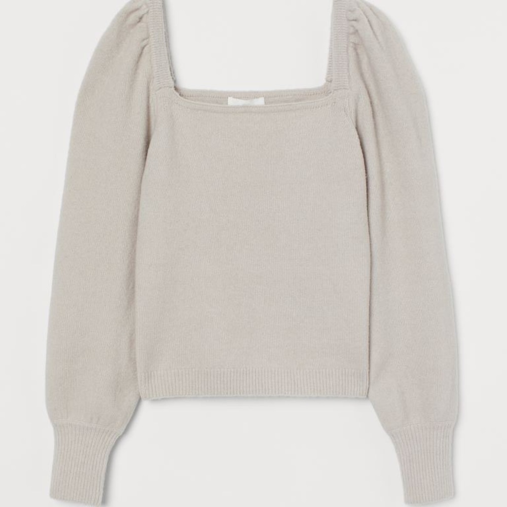 H&M princess sleeve pullover
